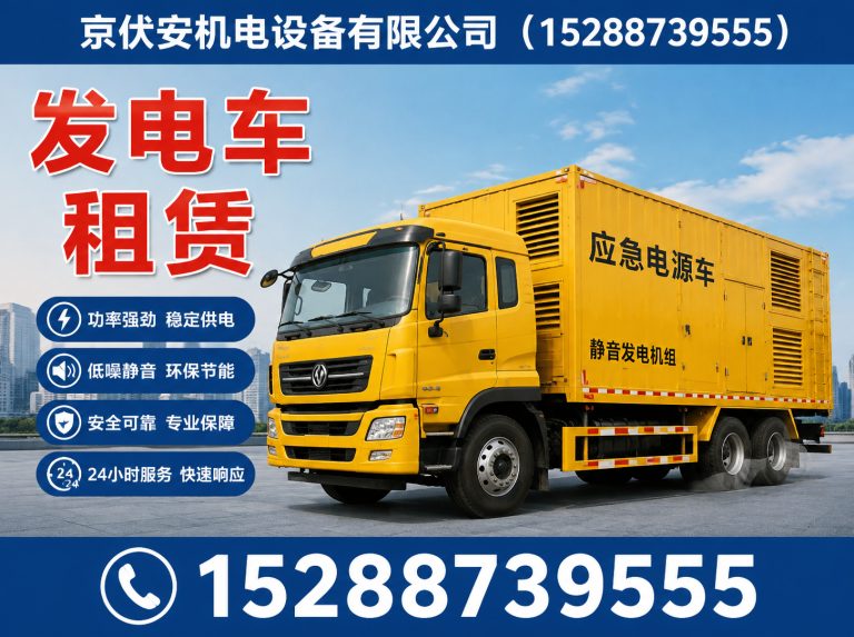 长春发电机出租展示图